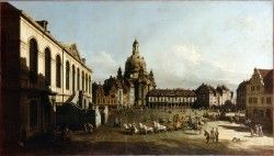 Ноймаркт в Дрездене (1750)