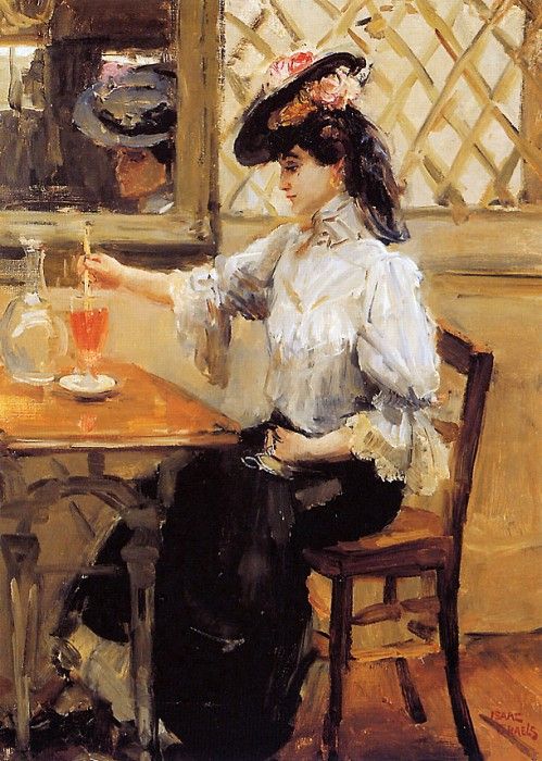 Israels Isaac Jeune fille sa refrachissant Sun. Israels, 