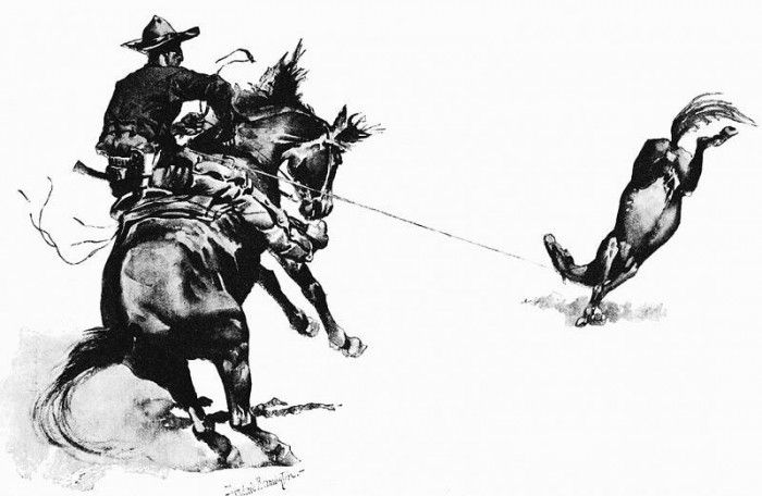 Fr 040 Reaction Equals Action FredericRemington sqs. Remington, 