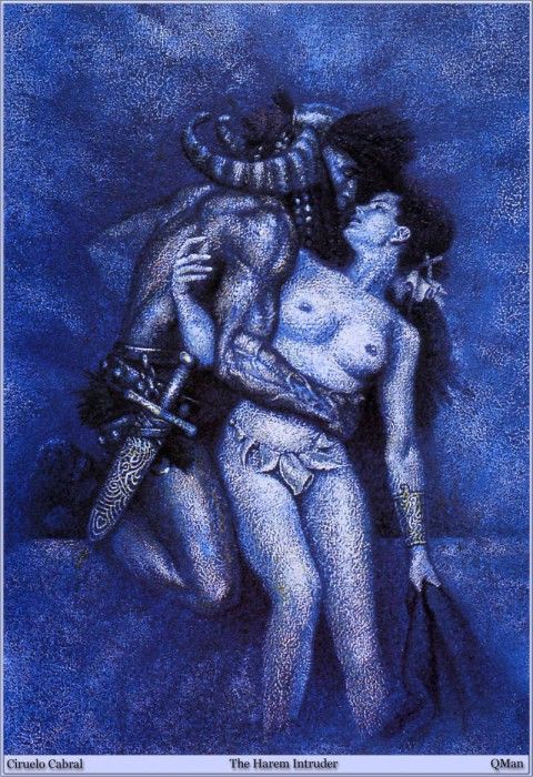QMan CC TAOC 488 The Harem Intruder. Cabral