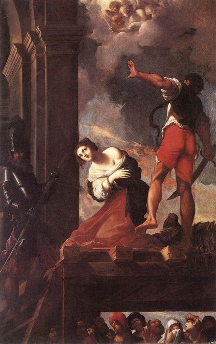 Carracci Lodovico The Martyrdom of St Margaret. , 