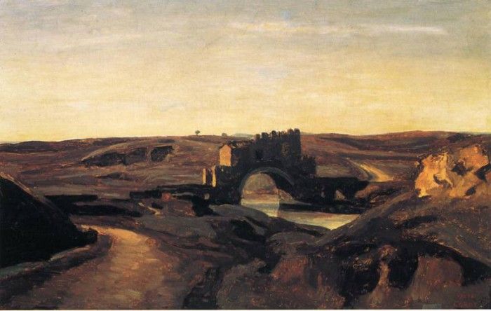 Corot Ponte Nomentano. , --