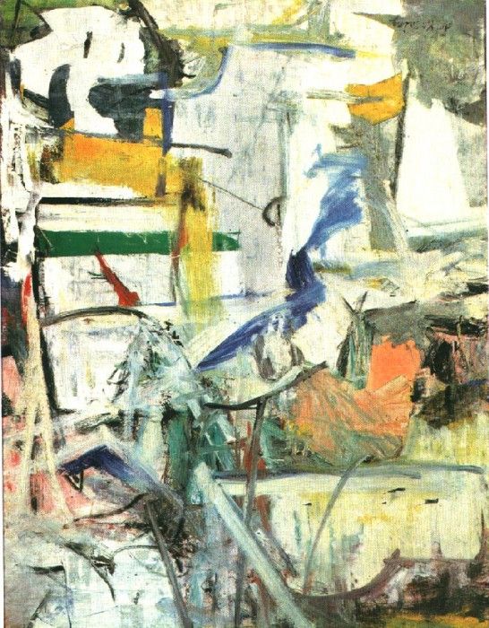 DE KOONING WOMAN I (DETAIL),1950-52, MOMA NY. ,  