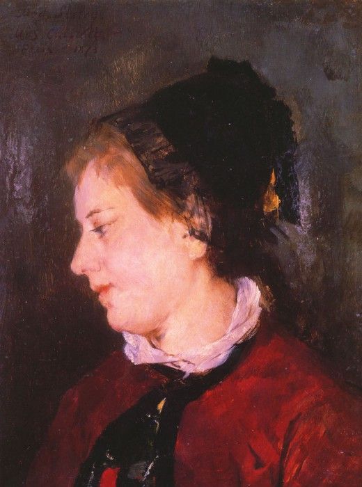 Portrait of Madame Sisley.  
