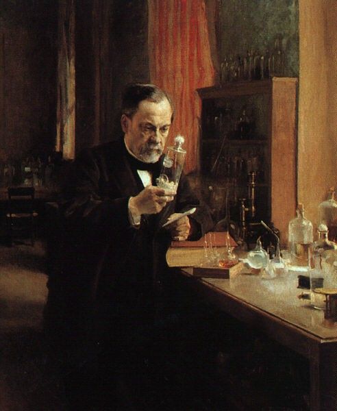 Portrait of Louis Pasteur CGF. , 