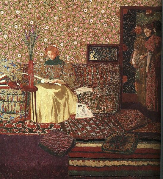 Vuillard The Reader, 1896. �����, ������