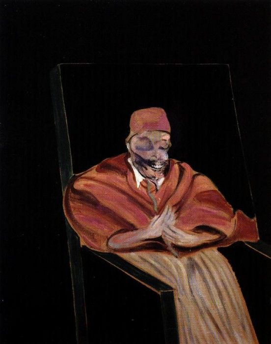 Bacon Study for a Pope IV, 1961. , 