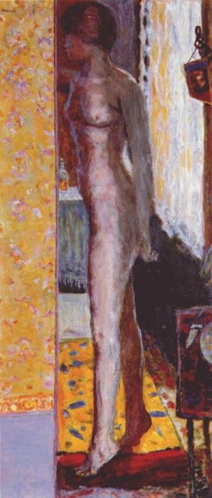 bonnard standing nude 1920.  