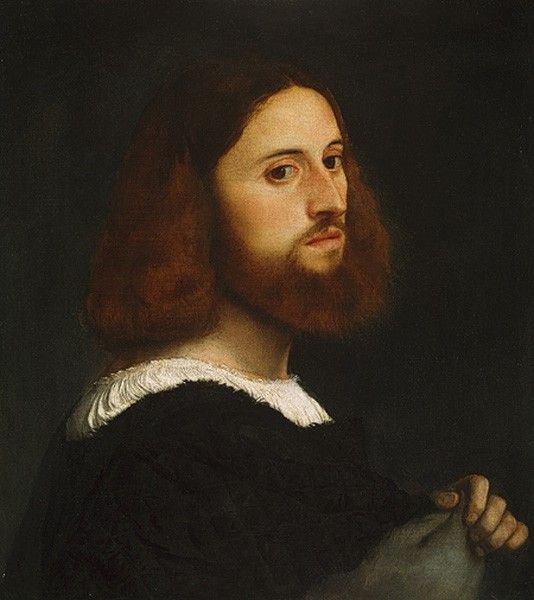 Titian Portrait of a Man c1515 The Met.  ( )