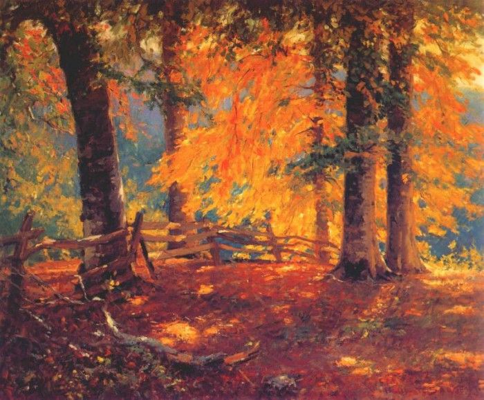 sargent,paul in the beech woods 1925. , 