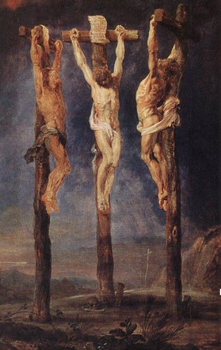 Rubens The Three Crosses. ,  