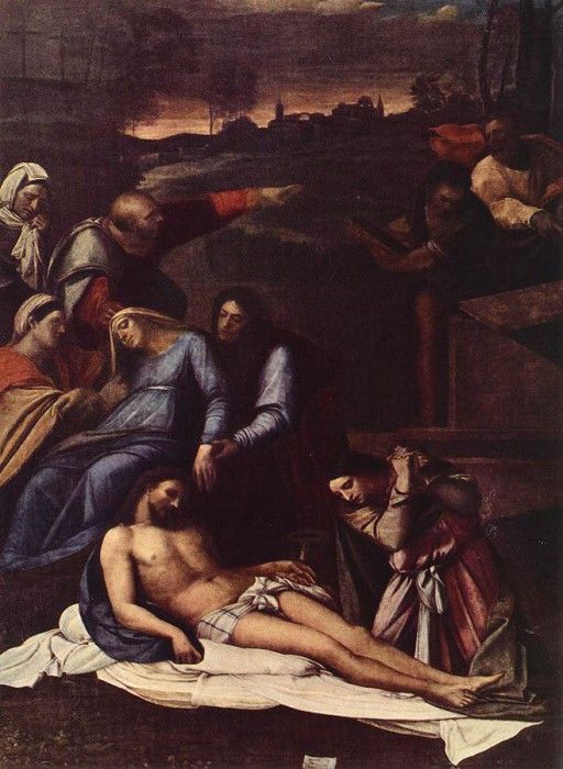 Piombo Sebastiano del Deposition. ,  