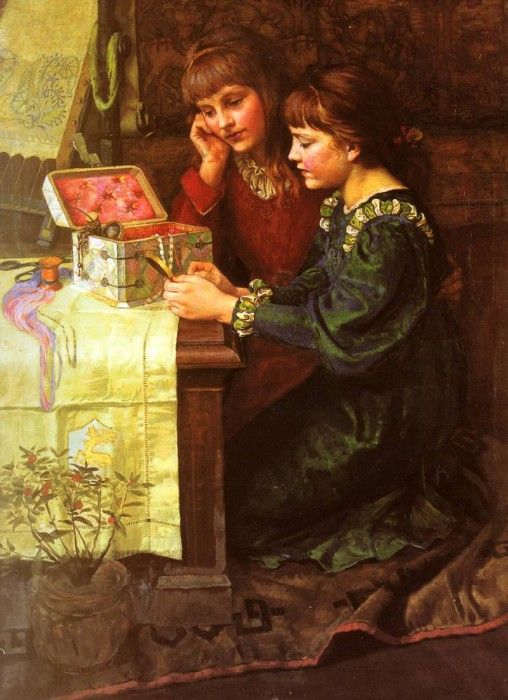 Gow Mary L The Sewing Box. Гоу, Мария Луиза