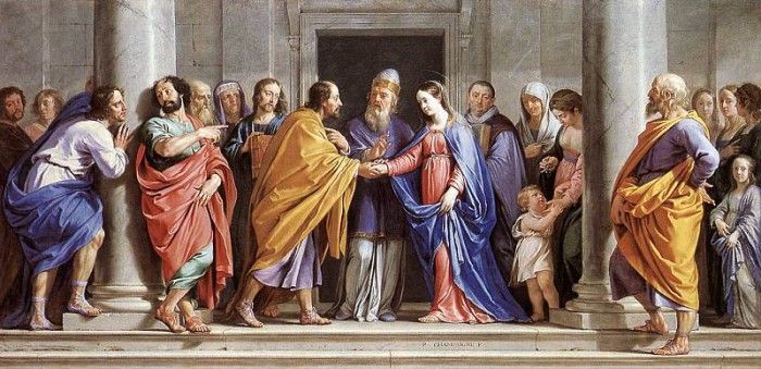 Champaigne The Marriage of the Virgin. ,  