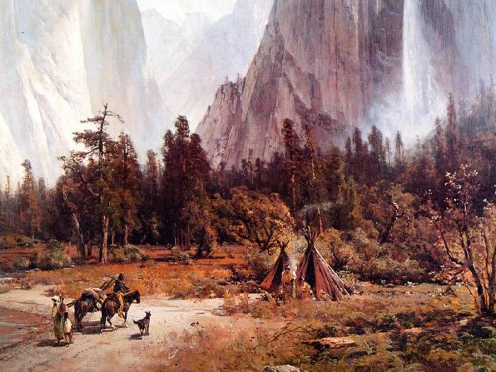 JLM-1860-Thomas Hill-Yosemite Valley. , 