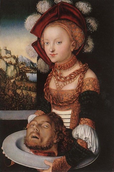 CRANACH Lucas the Elder Salome 1530. ,  