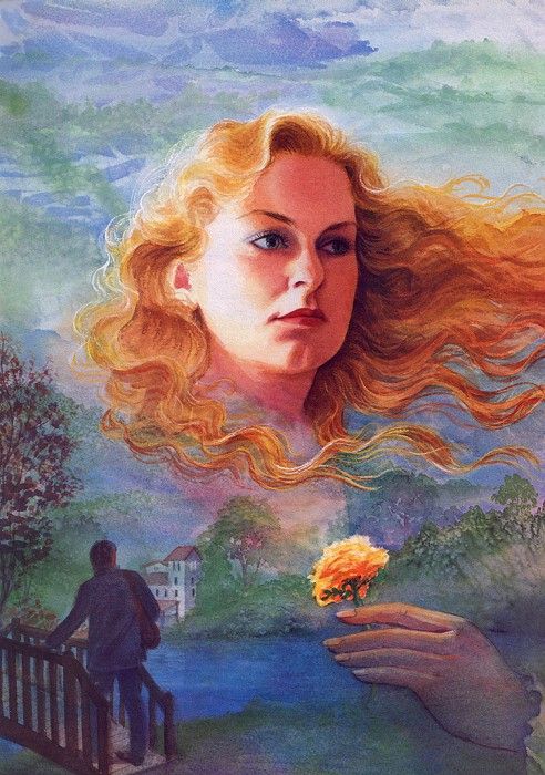 lrs Young Mary Ladyof Shalott Hse. ,  Okeefe