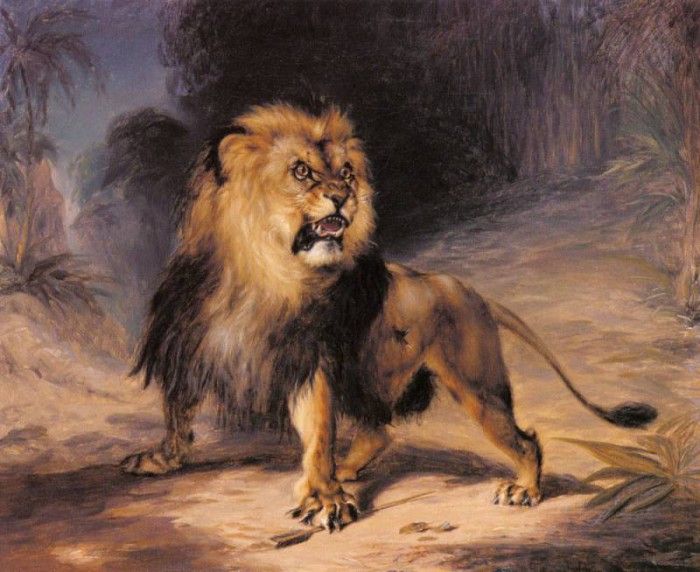 Huggins William John A Lion. ,  