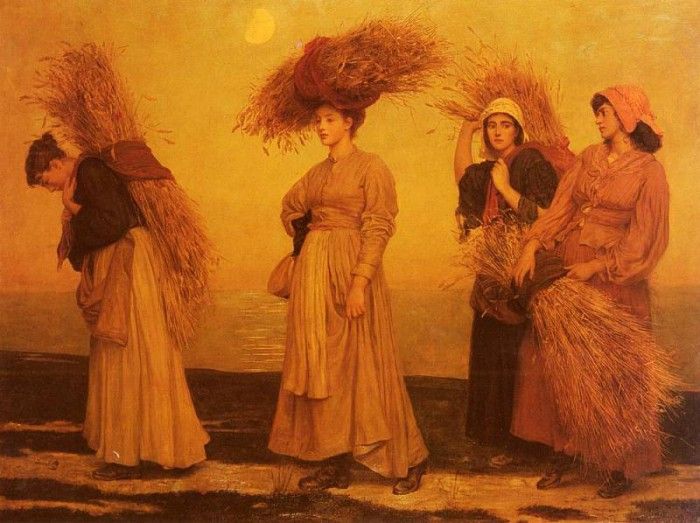 Prinsep Valentine Cameron Home From Gleaning. ,  