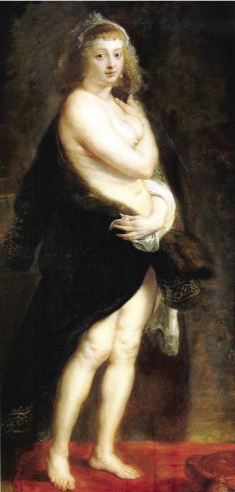 Peter Paul Rubens - Helen Fourment in Furs. ,  