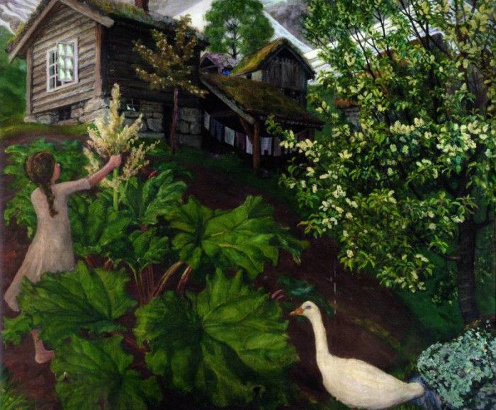 Nikolai Astrup Natlys Rabarbra Gaas og Haegg (Golden Sp. , 