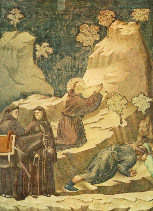 Giotto   Legend of St Francis   [14]   Miracle of the Spring.   