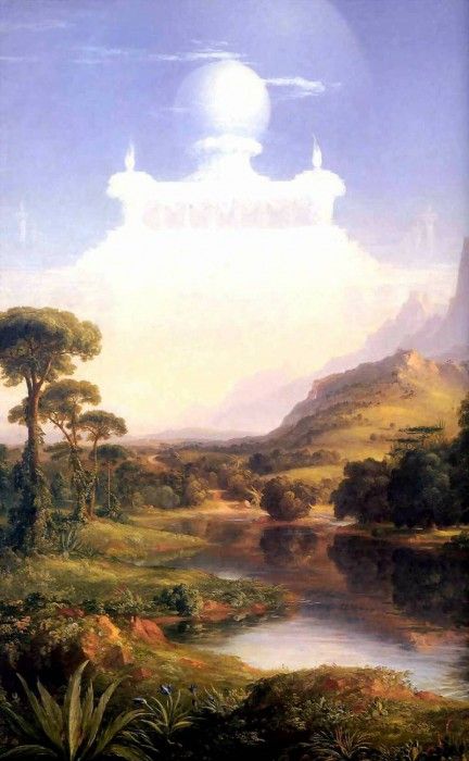 hudson rv sc csg017a the voyage of life youth-thomas cole. , 