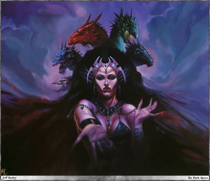 f DLC95 02 Jeff-Easley The-Dark-Queen. , 