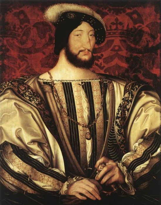 CLOUET Jean Portrait of Francois I King of France. , 
