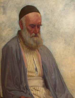 Portrait of Rabbi. , 