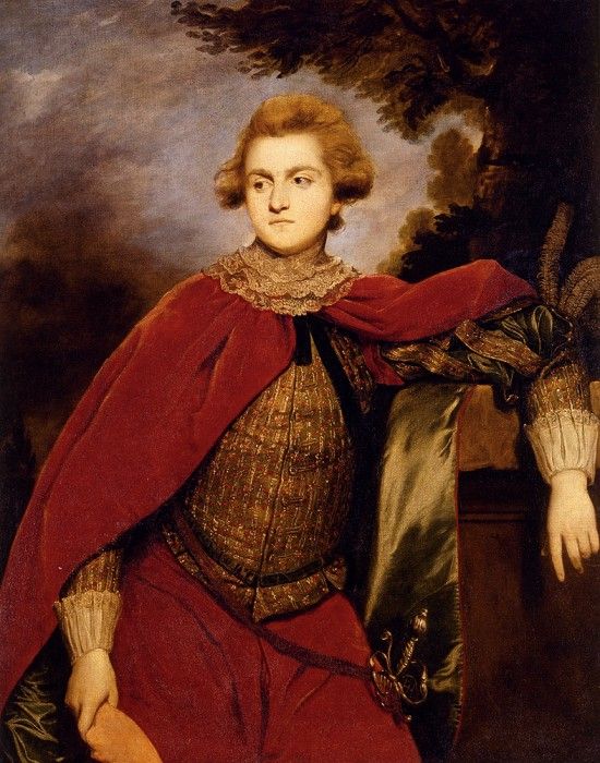 Reynolds Joshua Portrait Of Lord Robert Spencer. , 