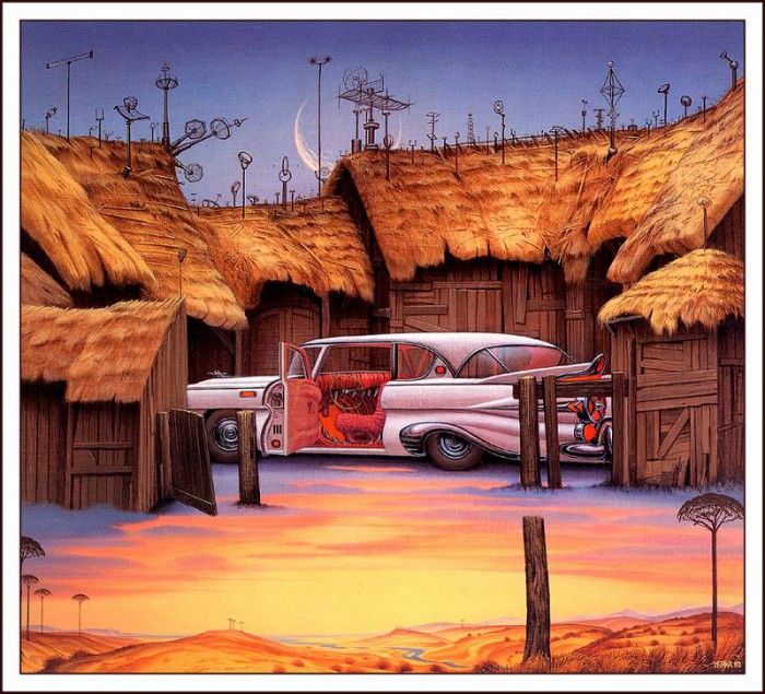 bs-ahp- Jacek Yerka- The Cosmic Barnyard. Yerka 