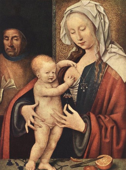 CLEVE Joos van The Holy Family. ,  