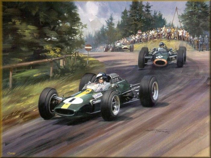 CorsaScan 014 World Champion Jim Clark 1965. , 