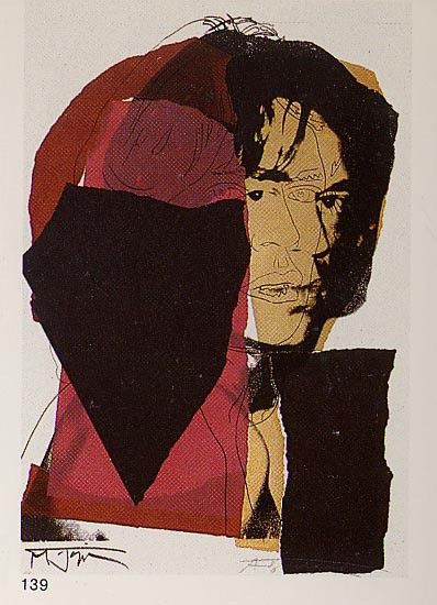 Warhol - Mick Jagger (2). , 