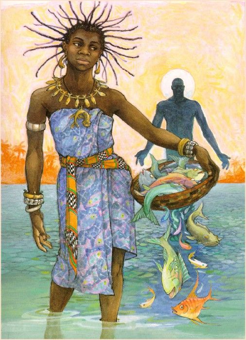 HymanTS-08 BeebyeebyeeAndTheWaterGod-sj. , Trina Schart