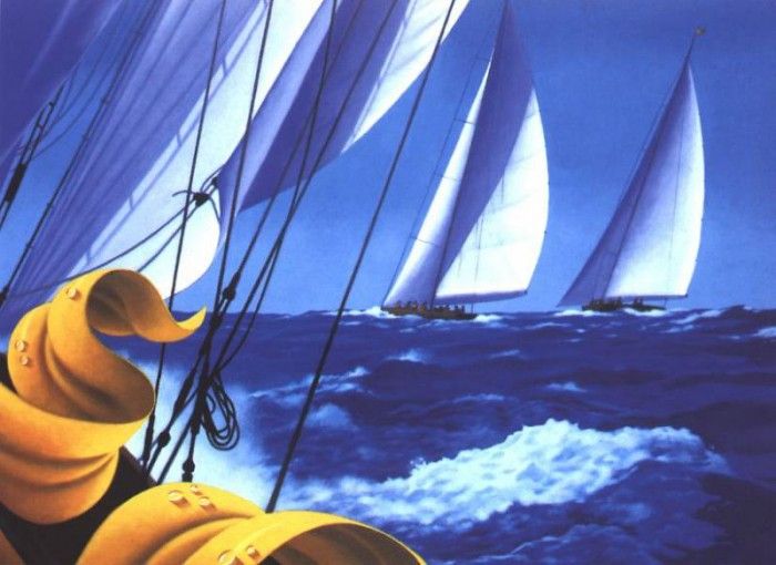 al Theberge001 Le Grand Large. Theberge, ����