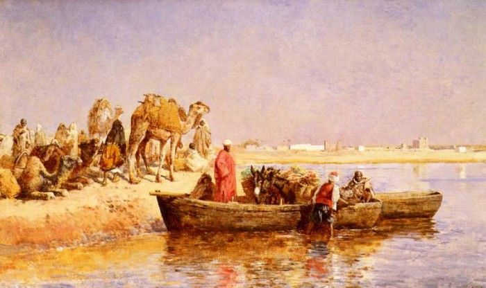 Weeks Edwin Lord Along The Nile. ,  