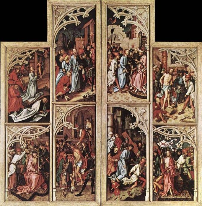 HOLBEIN Hans the Elder Wings Of The Kaisheim Altarpiece. ,  