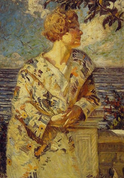 woman by the sea. Dodge,  Deleftwich