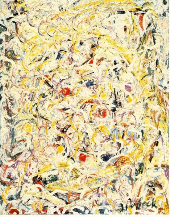 Pollock Shimmering substance 1946  Oil on canvas The Museu. , 