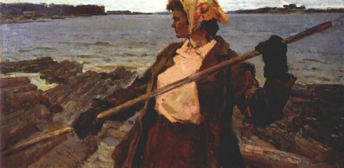 frolov a woman logger 1958. 