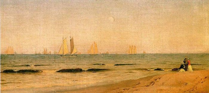 Gifford Sanford Robinson Sandy Hook 1865. , Sanford 