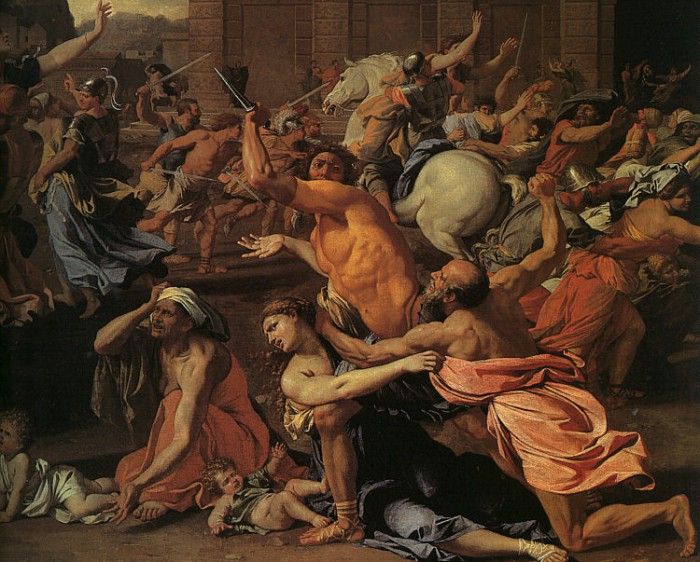 The Rape of the Sabine Women. , 