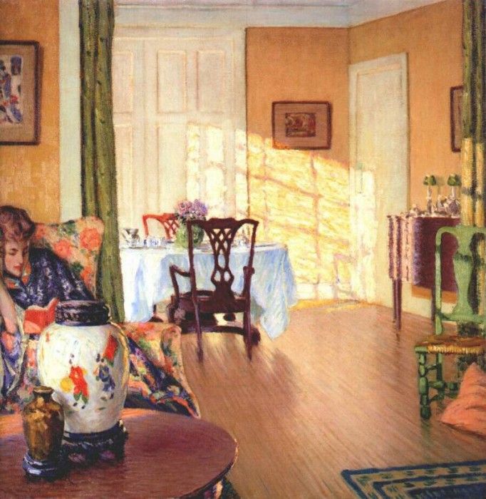 foote sunlit interior c1914. 