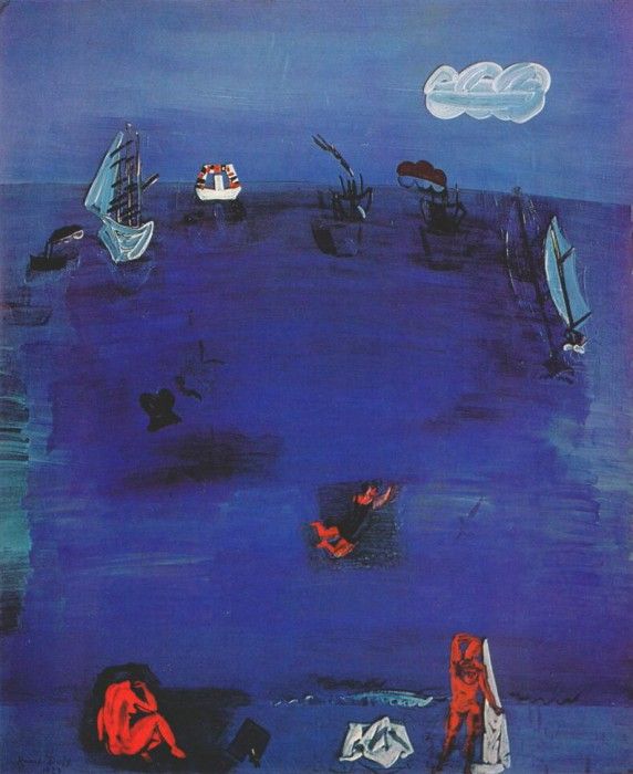 dufy the mediterranean 1923. , 