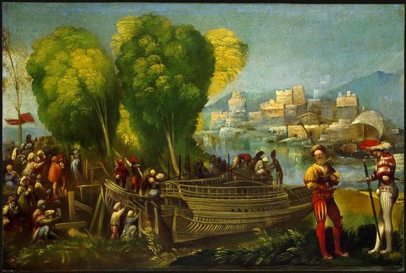 Aeneas and Achates on the Libyan Coast WGA. , 