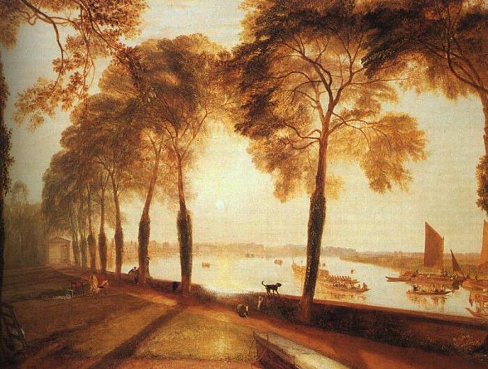 Turner Joseph Mortlake Terrace 1826. ,   