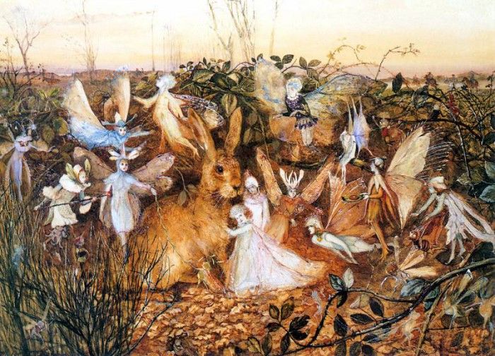 kb Fitzgerald JA-Rabbit Among the Fairies. ,  Anster