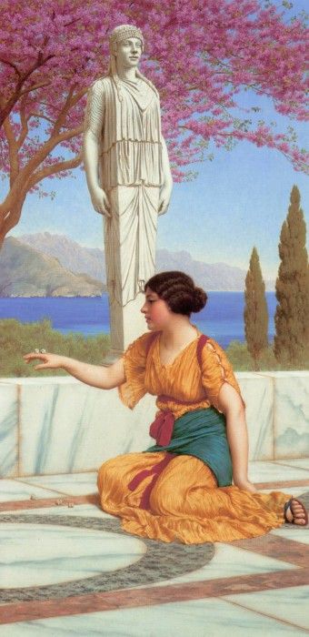 Godward Ancient Pastimes. ,  